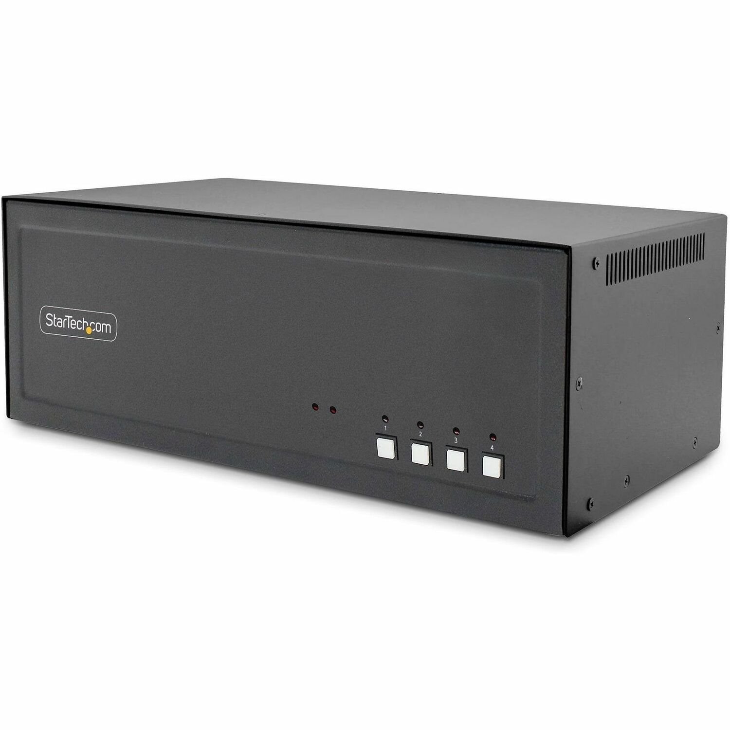 StarTech.com Secure 4-Port Quad-Monitor KVM Switch, DisplayPort, 4K 30Hz, NIAP 4.0, CAC, Made in the USA