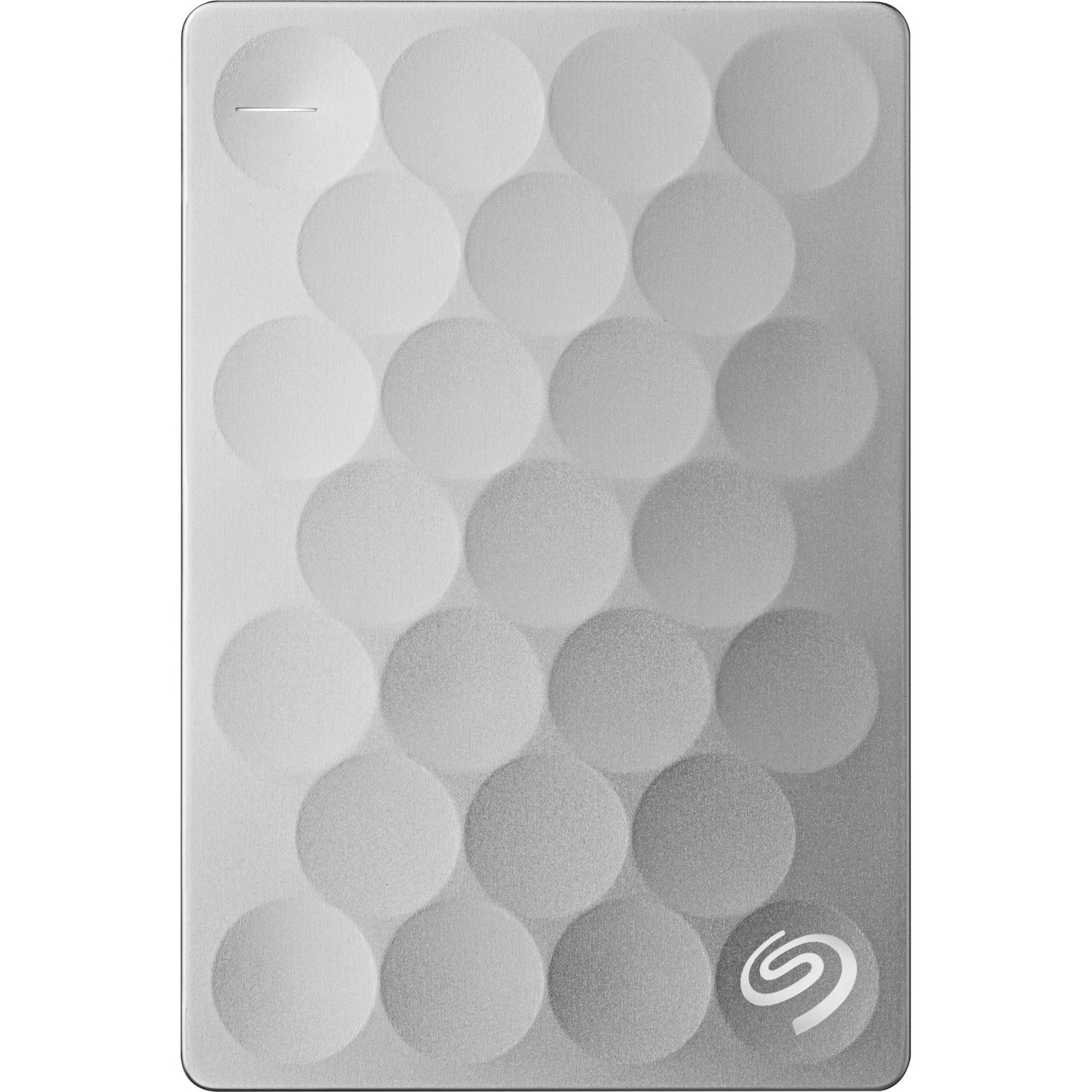 Seagate Backup Plus Ultra Slim STEH1000200 1 TB Portable Hard Drive - 2.5" External - SATA (SATA/600) - Platinum