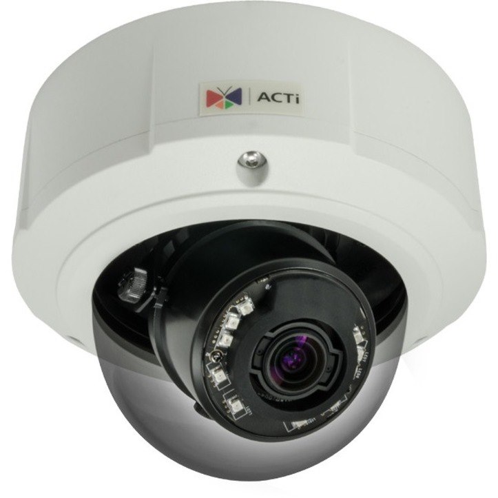 ACTi B83 2.4 Megapixel HD Network Camera - Monochrome, Colour - Dome