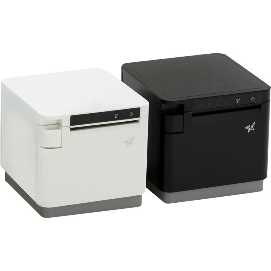 Star Micronics mC-Print3, Thermal, Ethernet (LAN), USB, Lightning, Bluetooth (MFi), CloudPRNT - 3" Receipt Printer - 250mm/sec - Monochrome - Auto Cutter - Black Color - External Power Supply Included