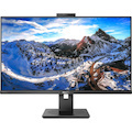 Philips 329P1H 32" Class Webcam 4K UHD LCD Monitor - 16:9 - Textured Black