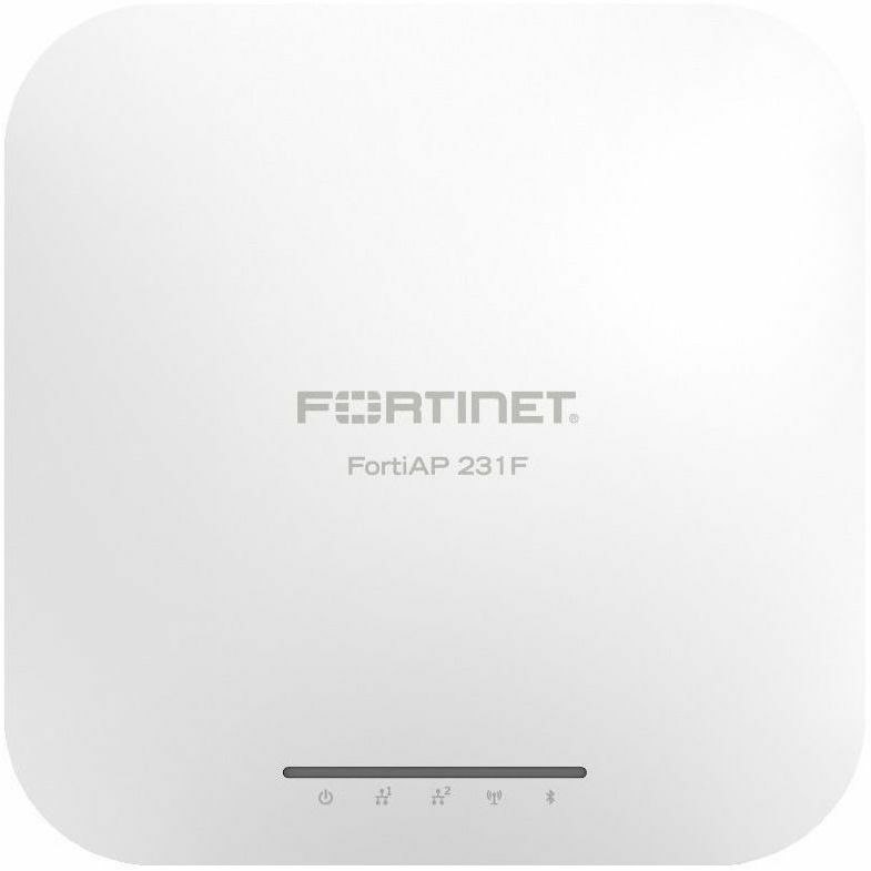 Fortinet FortiAP FAP-231F Dual Band IEEE 802.11a/b/g/n/ac/ax/d/h/i/k/r/v/u/e/j/s 1.73 Gbit/s Wireless Access Point - Indoor