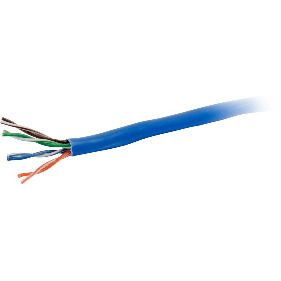 Cables To Go 1000FT Cat6 Solid PVC Blue