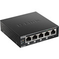 D-Link 5-Port Desktop Gigabit PoE+ Switch