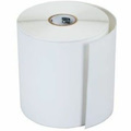 Brother 2.25in x 8in White Weatherproof Direct Thermal Receipt Paper, Perforated Roll