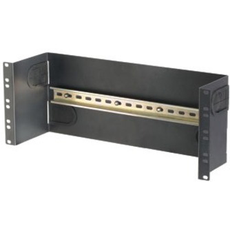 Panduit IABDIN4 Mounting Bracket for Rack - Black