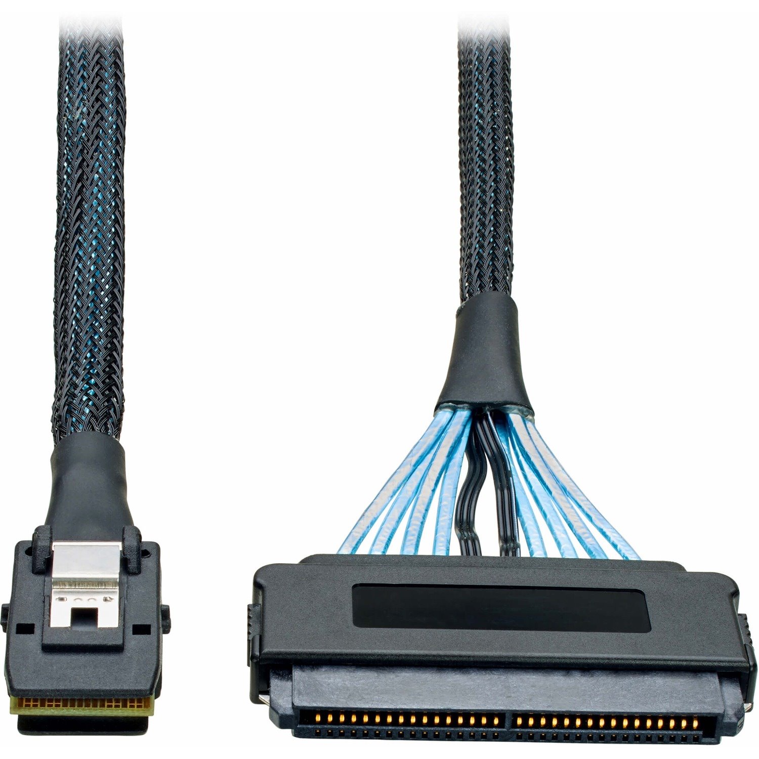 Eaton Tripp Lite Series Internal SAS Cable, mini-SAS (SFF-8087) to 4-in-1 32pin (SFF-8484), 3-ft (0.91 m)