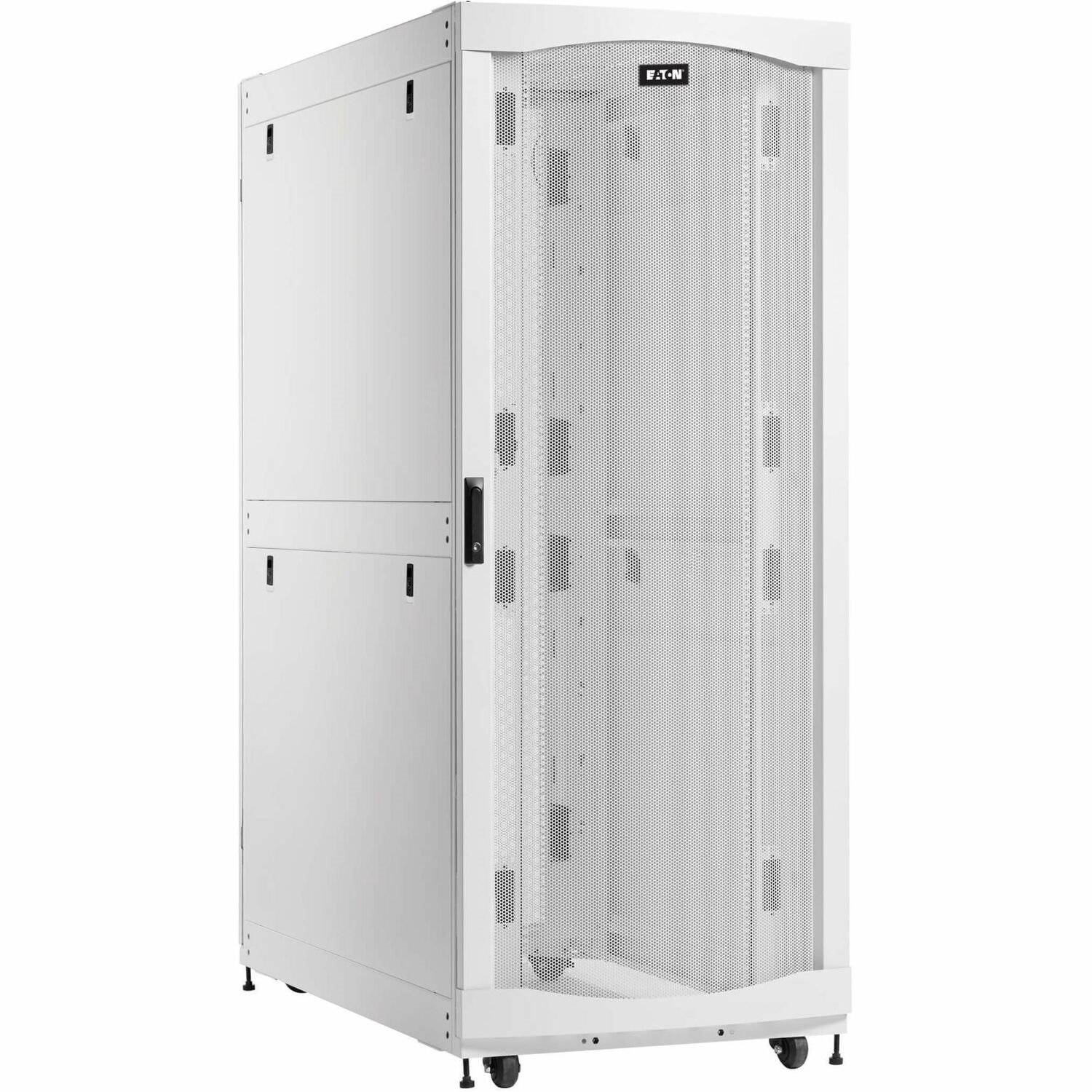Eaton SmartRack 42U Extra-Deep Extra-Wide Heavy-Duty Rack Enclosure Cabinet for AI Servers, White