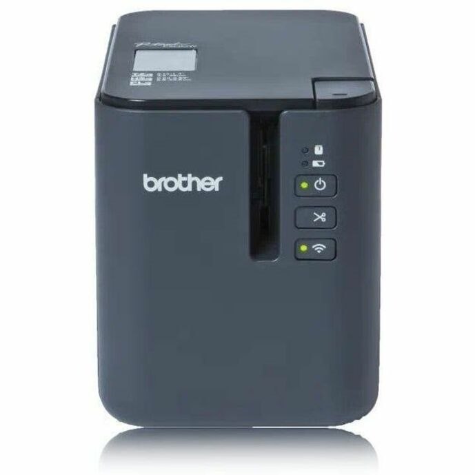 Brother PT-P900Wc Bureaublad Thermische transfer printer - Monochroom - Labels - USB - Serieel - Draadloos LAN - With Snij-inrichting - Zwart