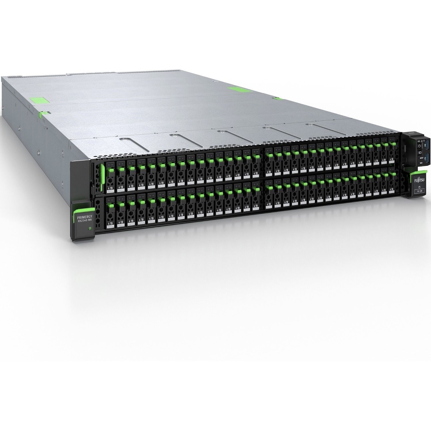 Fujitsu PRIMERGY RX2540 M6 2U Rack Server - Xeon Silver 4310 2.10 GHz - 32 GB RAM - Serial Attached SCSI (SAS), Serial ATA Controller