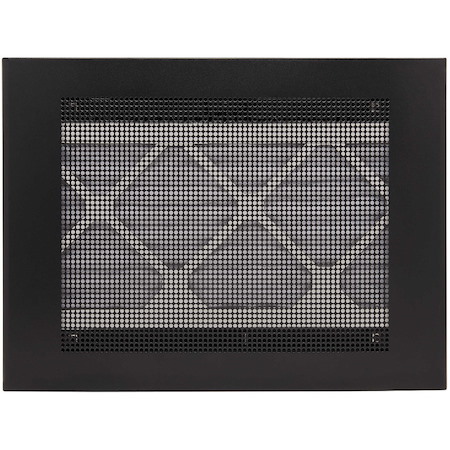 Eaton Tripp Lite Series Network Closet Exhaust Fan, 475 CFM, NEMA 5-15P Input, Black