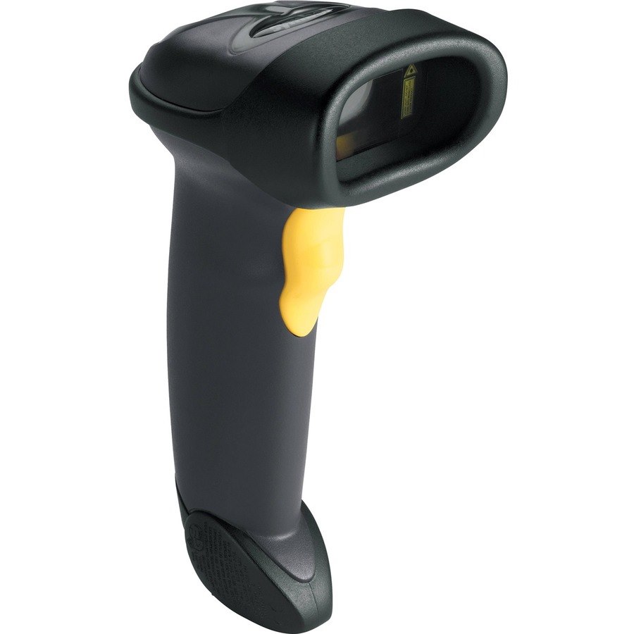 Zebra Symbol LS2208 Rugged Retail, Education Handheld Barcode Scanner - Cable Connectivity - Twilight Black - USB Cable Included