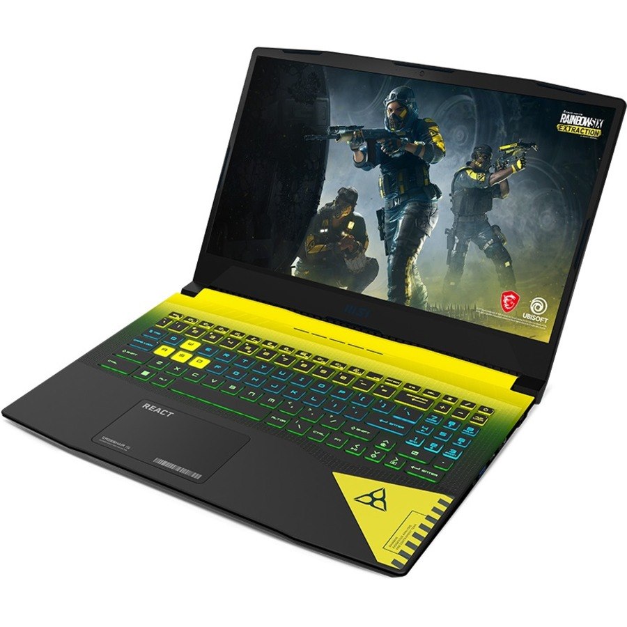 MSI Crosshair 15 Rainbow Six Extraction Edition B12U Crosshair 15 R6E B12UGZ-050 15.6" Gaming Notebook - QHD - Intel Core i7 12th Gen i7-12700H - 16 GB - 1 TB SSD