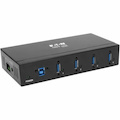 Eaton Tripp Lite Series 4-Port Industrial-Grade USB 3.x (5Gbps) Hub - 20 kV ESD Immunity, Metal Housing, Mountable