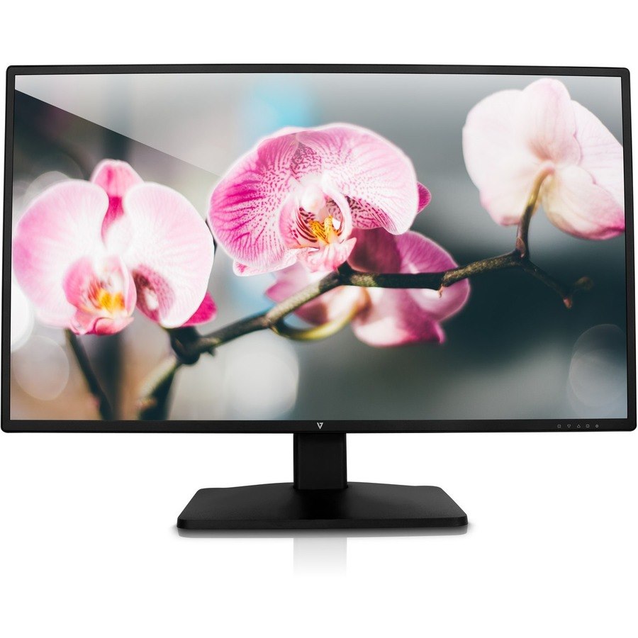 V7 L27ADS-2E 27" Class Full HD LCD Monitor - 16:9 - Black
