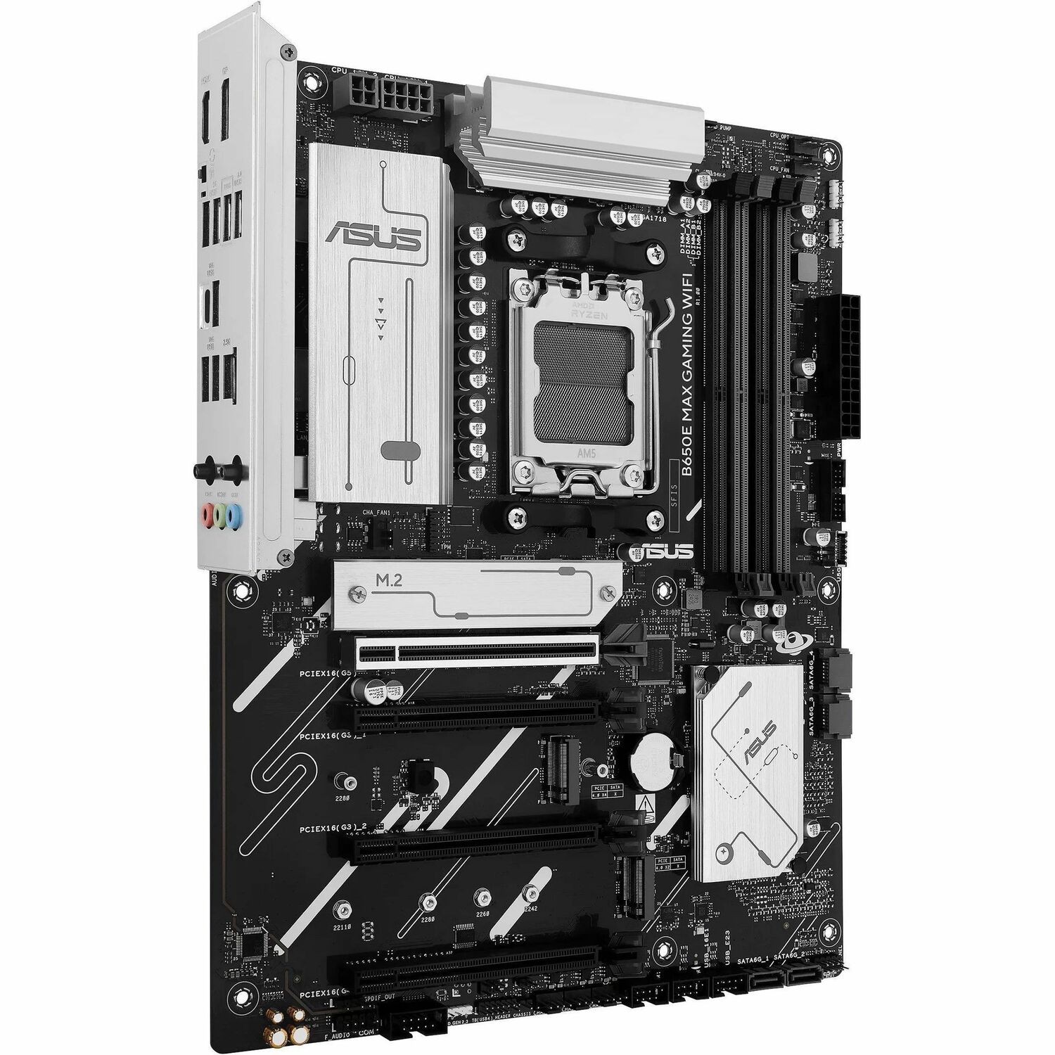 Asus B650E MAX GAMING WIFI Gaming Desktop Motherboard - AMD B650 Chipset - Socket AM5 - ATX