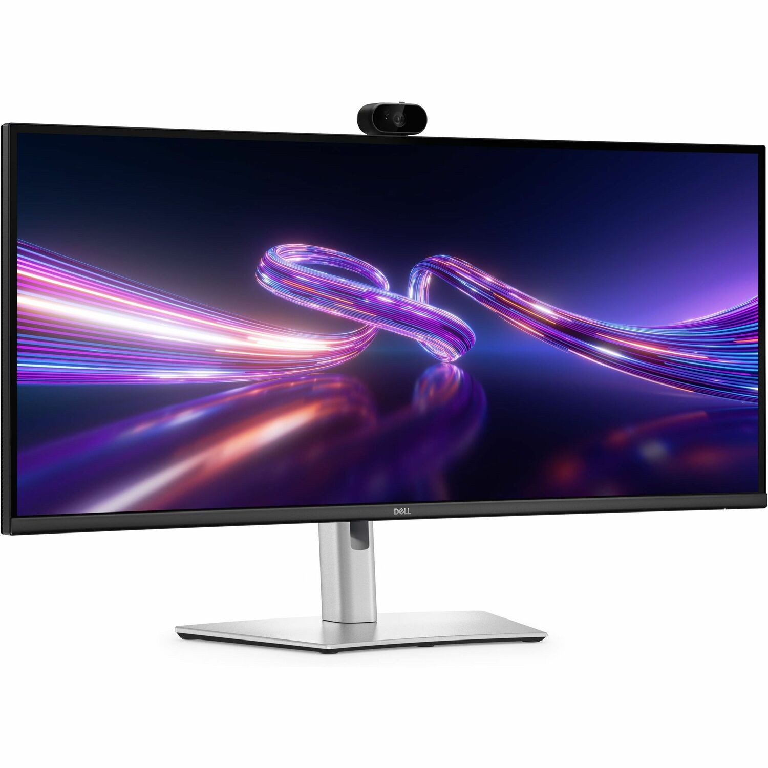 Dell Pro P P3426WEV 34" Class Webcam UW-QHD Curved Screen LCD Monitor - 21:9 - Black - TAA Compliant