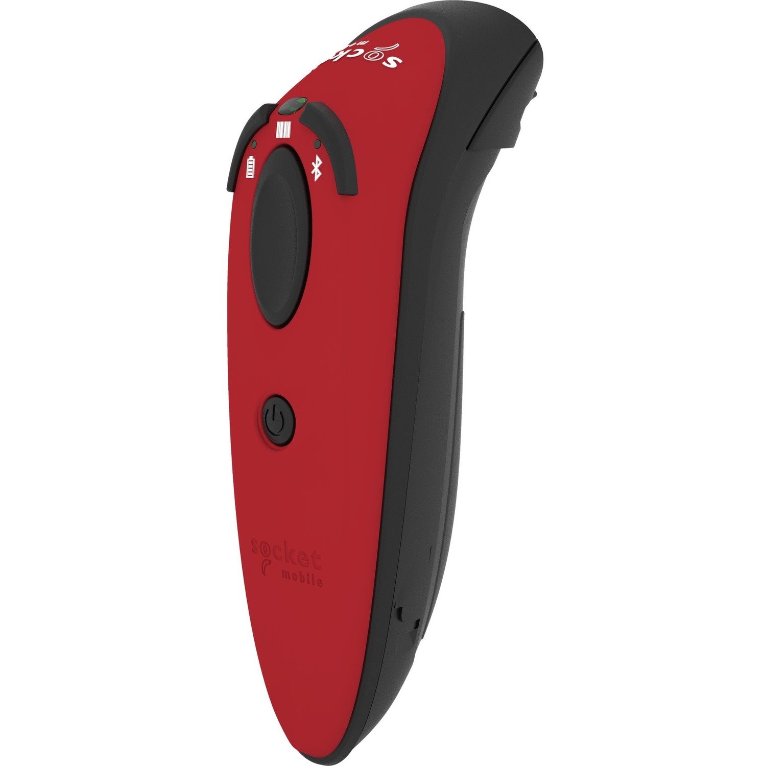 Socket Mobile DuraScan D740 Handheld Barcode Scanner - Wireless Connectivity - Red