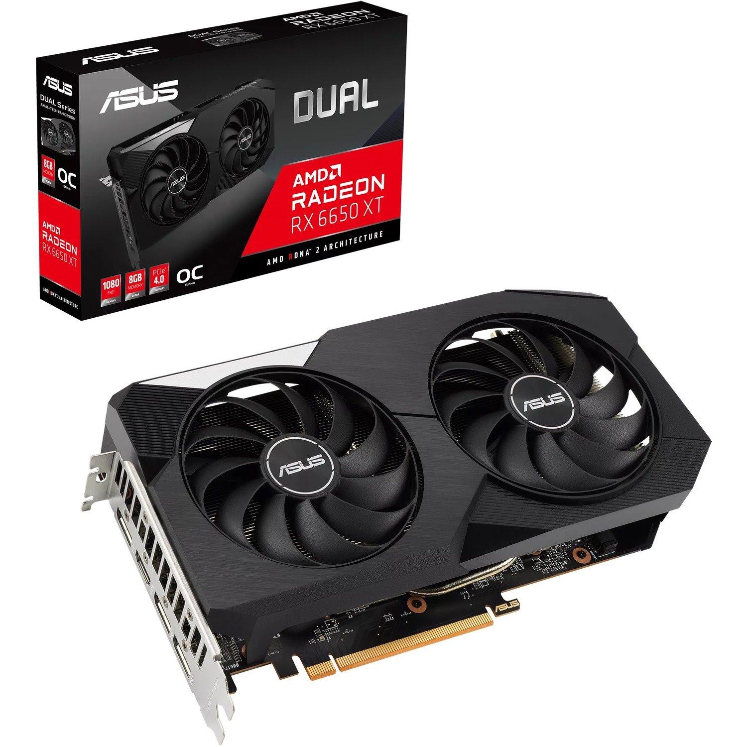 Asus AMD Radeon RX 6650 XT Graphic Card - 8 GB GDDR6