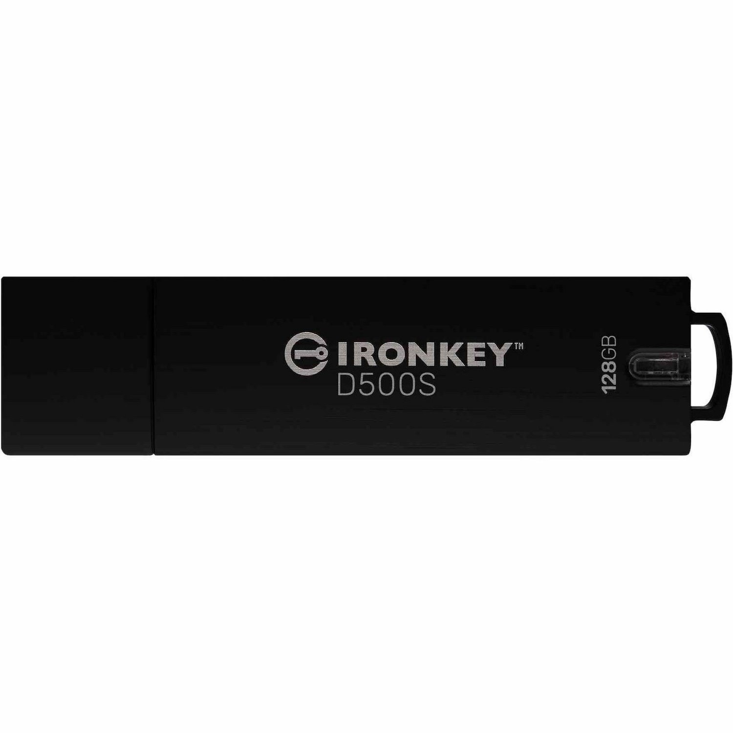 Kingston IronKey D500S D500S 128 GB USB 3.2 (Gen 1) Type A Rugged Flash Drive - XTS-AES, 256-bit AES - TAA Compliant