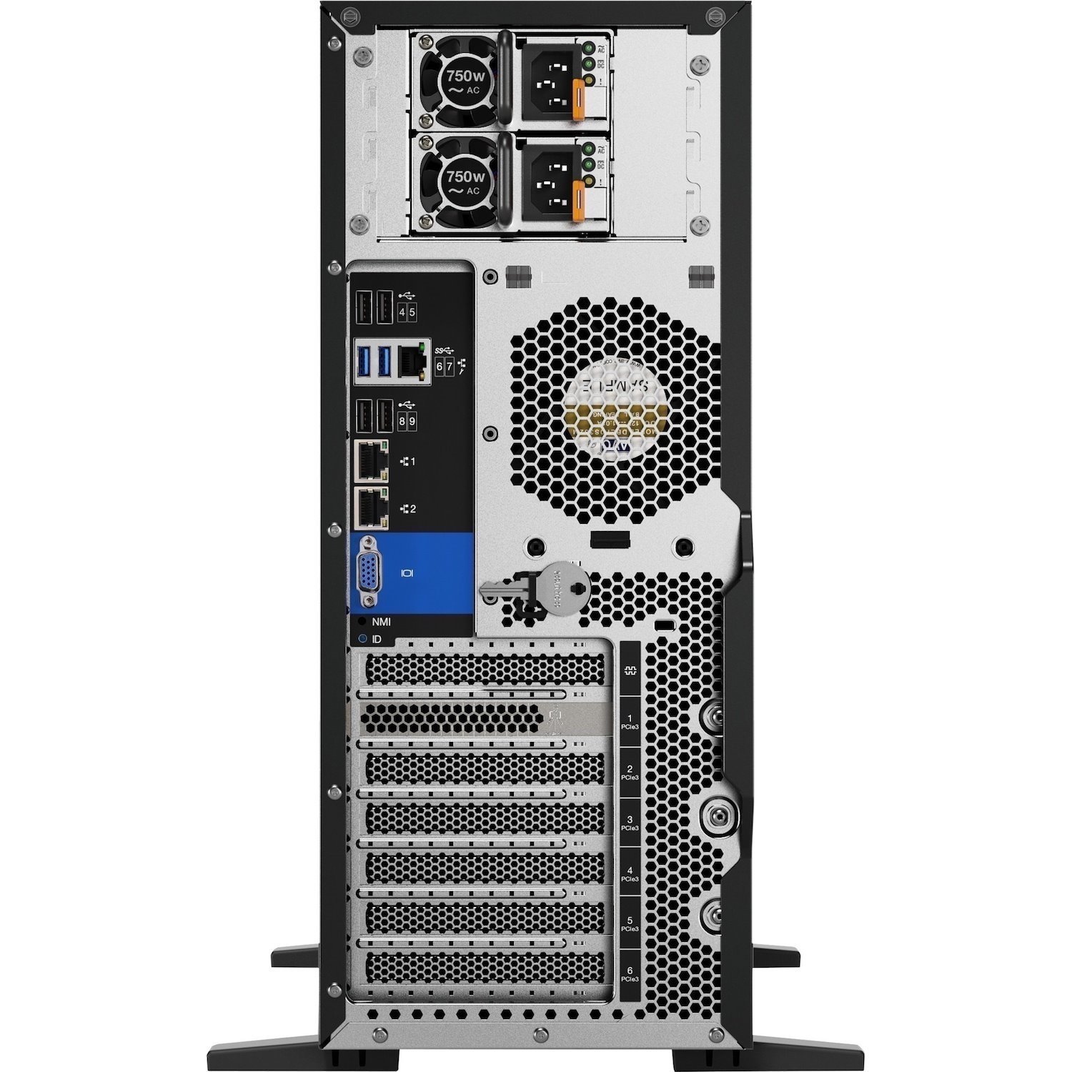 Lenovo ThinkSystem ST550 7X10A0EZEA 4U Toren Server - 1 Xeon Silver 4208 2,10 GHz - 32 GB RAM - 12Gb/s SAS controller