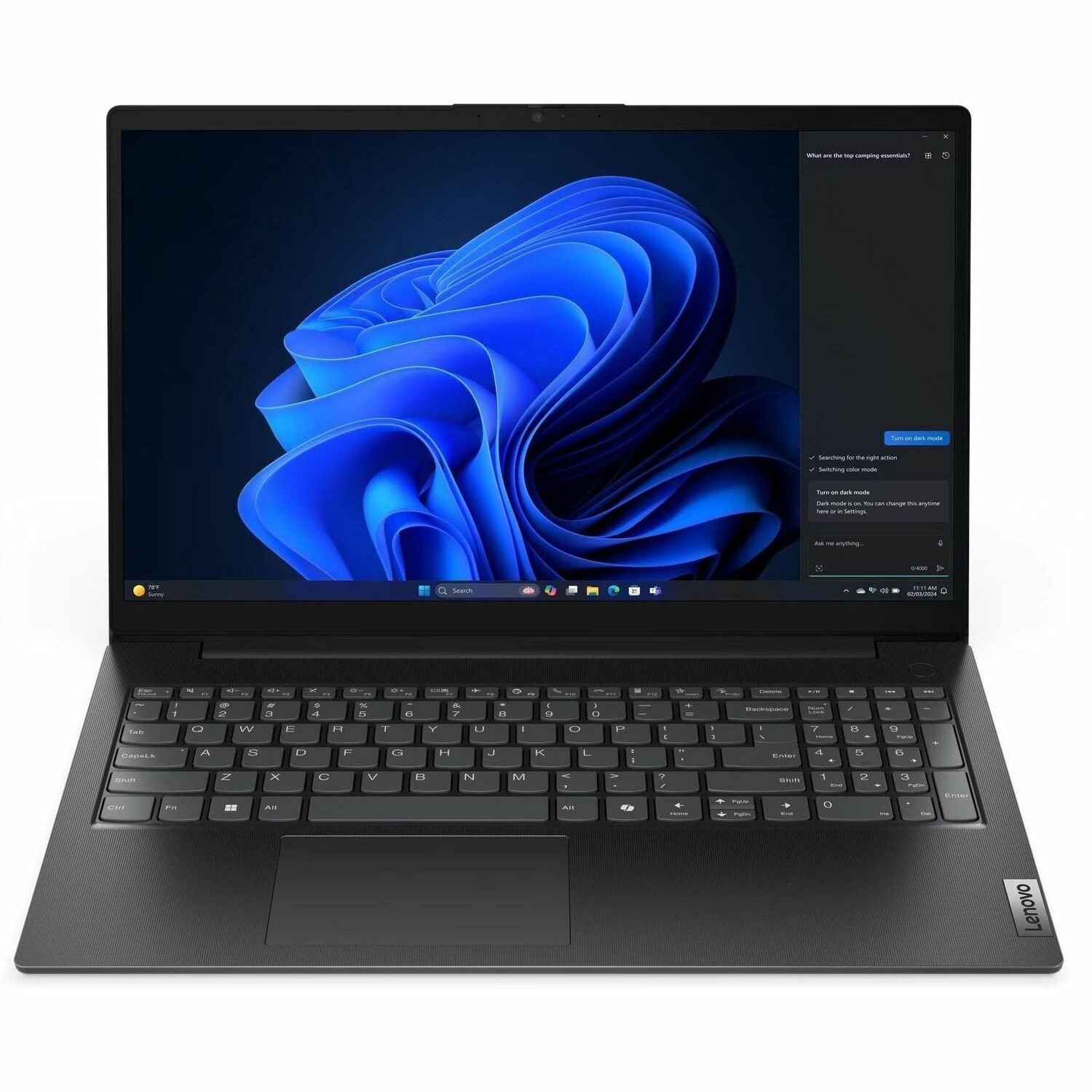 Lenovo V15 G5 IRL 83GW001PUK 39.6 cm (15.6") Notebook - Full HD - Intel Core 5 120U - 16 GB - 512 GB SSD - English (UK) Keyboard - Business Black