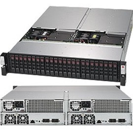 Supermicro SuperStorage Bridge Bay 927R-E2CJB Drive Enclosure - 12Gb/s SAS Host Interface - 2U Rack-mountable - Black