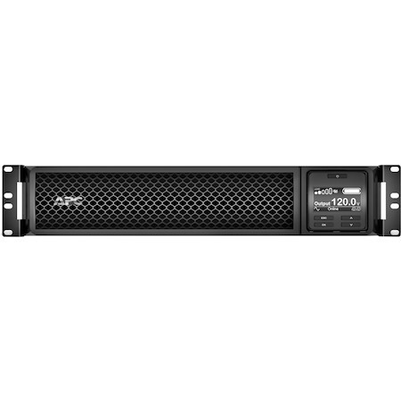 APC Smart-UPS On-Line, 2200VA, Rackmount 2U, 120V, 6x 5-20R+1x L5-20R NEMA outlets, SmartSlot, Extended runtime, W/ rail kit