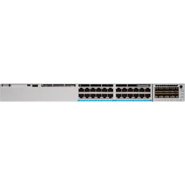 Cisco Catalyst 9300 C9300L-24T-4G 24 Ports Manageable Ethernet Switch - Gigabit Ethernet - 1000Base-T, 1000Base-X - Refurbished