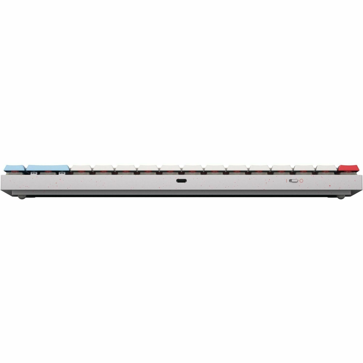 CHERRY MX-LP 2.1 Gaming Keyboard - Wireless Connectivity - USB Type C Interface - RGB LED - French - White