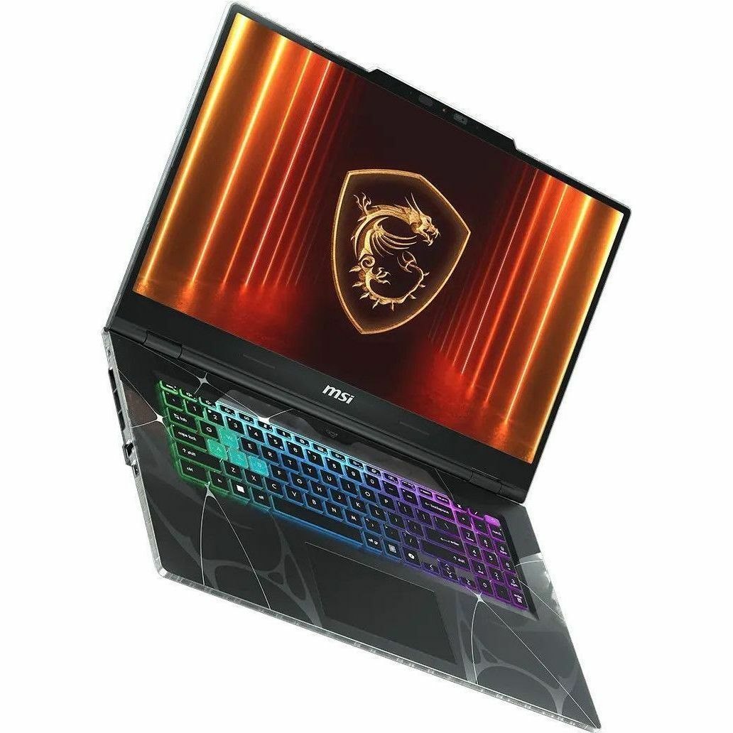MSI Cyborg 17 B2RW Cyborg 17 B2RWFKG-055CA 17.3" Gaming Notebook - Full HD - 144 Hz - Intel Core 7 240H - 16 GB - 1 TB SSD - Translucent Black