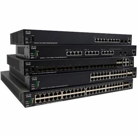 Cisco SG350XG-2F10 12-Port 10GBase-T Stackable Managed Switch