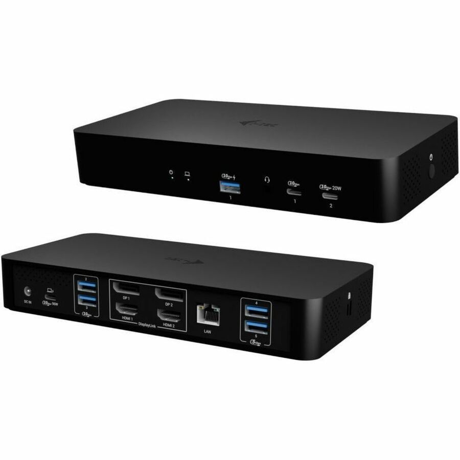 I-Tec Universal Intelligent Dual Display Docking Station Pow