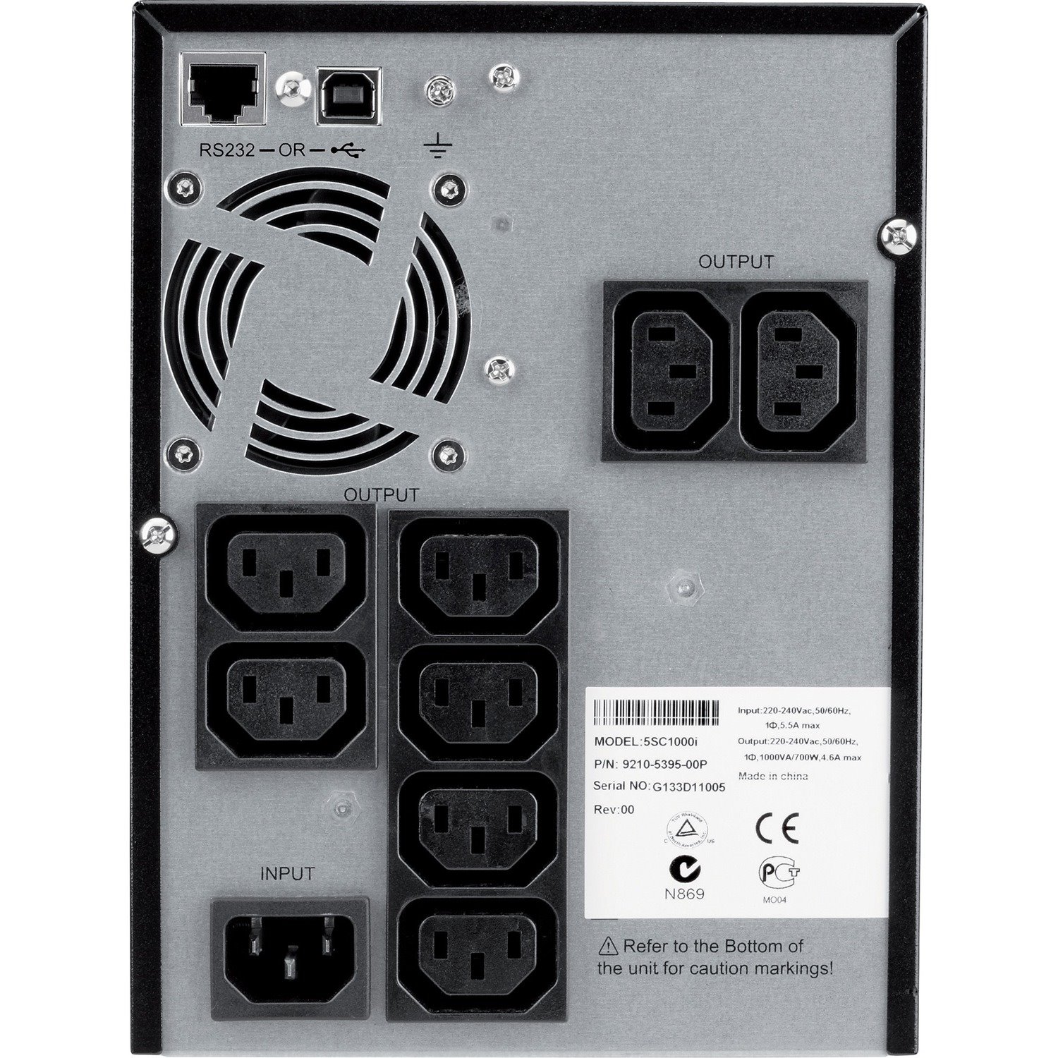 Eaton Line-interactive UPS - 1 kVA/700 W