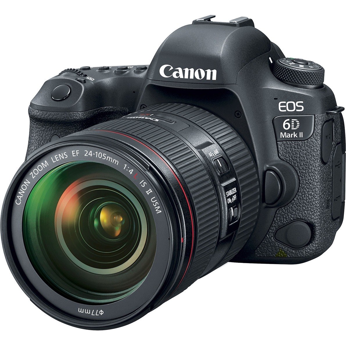 Canon EOS 6D Mark II 26.2 Megapixel Digital SLR Camera with Lens - 0.94" - 4.13"