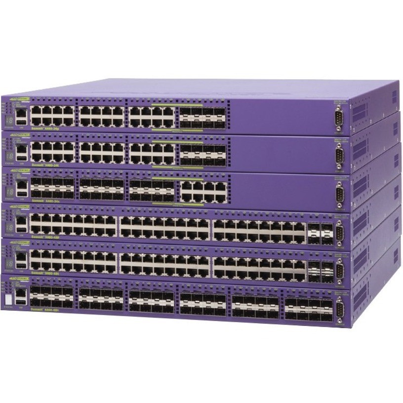 Lenovo Extreme Networks Gigabit Edge Switch-Summit X460-48x (16406)-GbE Fiber