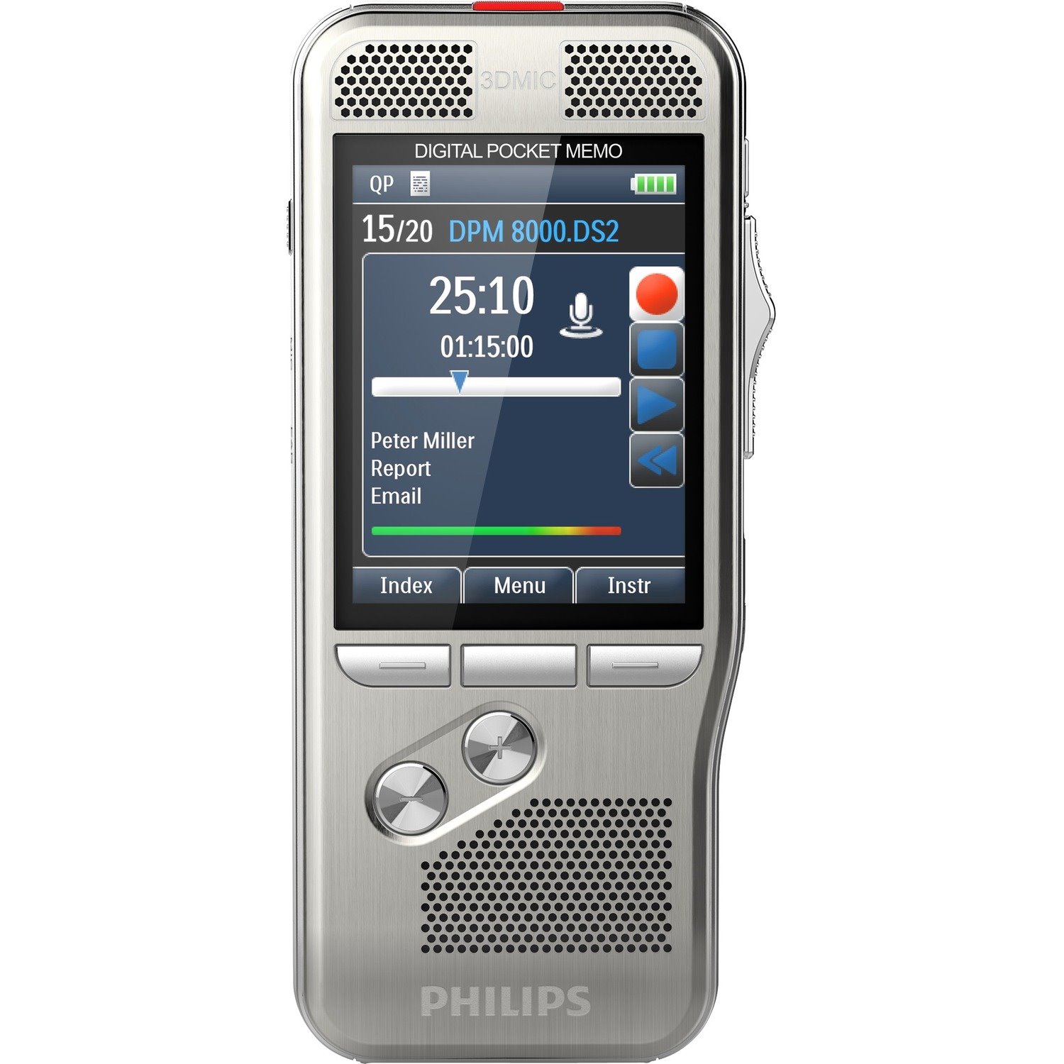 Philips Pocket Memo Voice Recorder