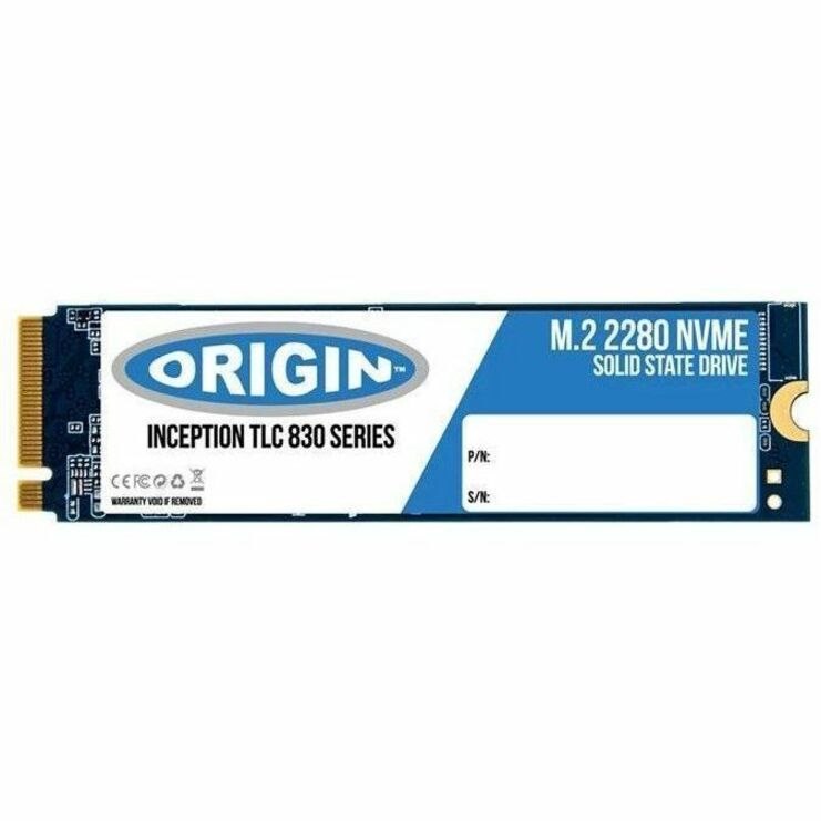 Origin Inception TLC830 Pro 256 GB Solid State Drive - M.2 Internal - PCI Express NVMe (PCI Express NVMe 4.0)