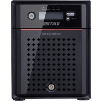 Buffalo TeraStation TS4200D 2 x Total Bays NAS Storage System - 16 TB HDD Atom D2550 Dual-core (2 Core) 1.86 GHz - 2 GB RAM - DDR3 SDRAM Desktop