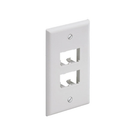 PANDUIT 4 Socket Mini-Com Classic Faceplate