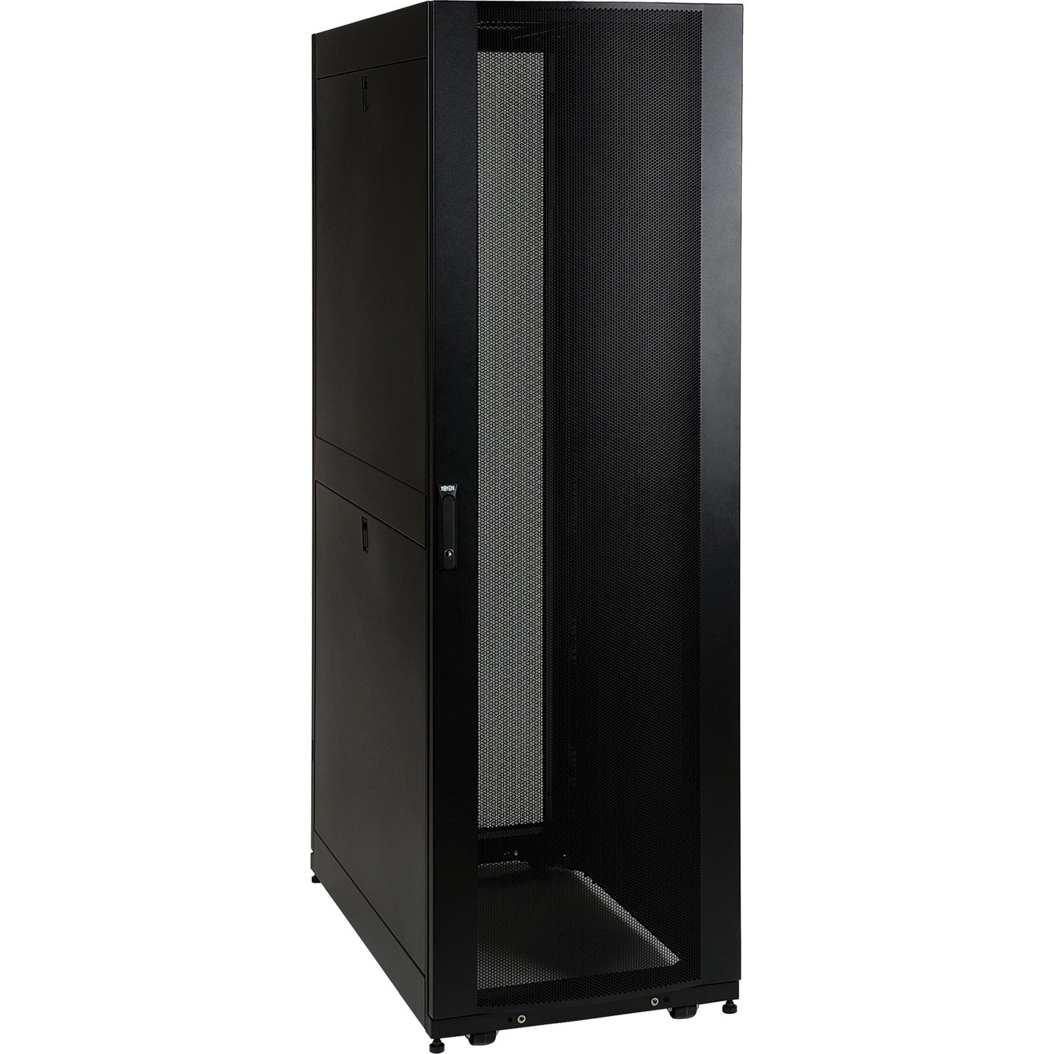 Eaton Tripp Lite Series 45U SmartRack Standard-Depth Server Rack Enclosure Cabinet with doors & side panels