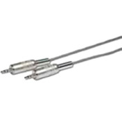 Comprehensive Plenum 3.5mm Stereo mini plug to plug audio cable 25ft