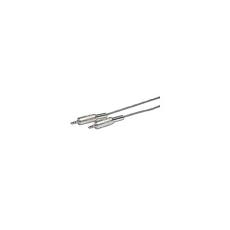 Comprehensive Plenum 3.5mm Stereo mini plug to plug audio cable 25ft