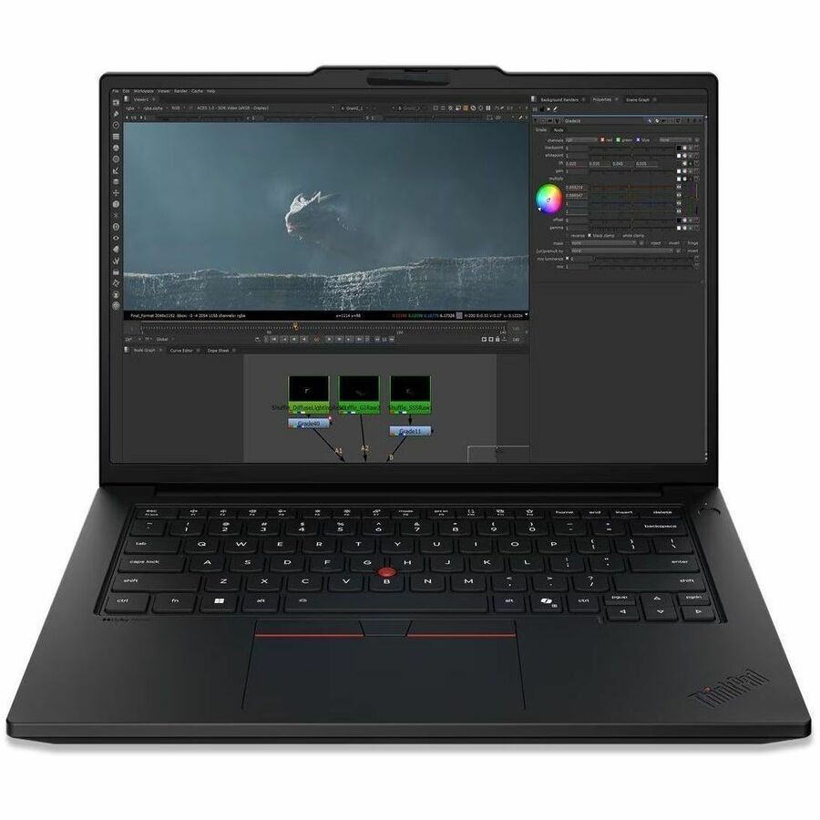 Lenovo ThinkPad P14s Gen 7 21XJ003DUS 14.5" Copilot+ PC Mobile Workstation - WUXGA - 60 Hz - Intel Core Ultra 7 Series 3 366H - 32 GB - 512 GB SSD - English Keyboard - Black