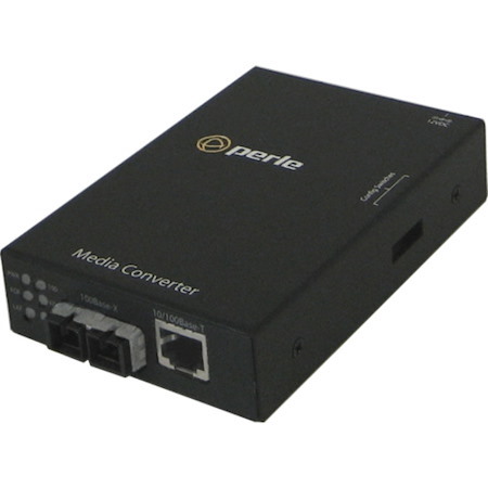 Perle S-110-M2SC2-XT - 10/100 Industrial Temperature Media Converter