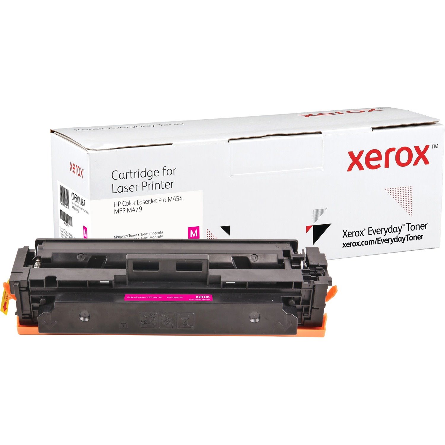 Xerox Everyday Standard Yield Laser Toner Cartridge - Single Pack 415A (W2033A) - Magenta - 1 / Pack