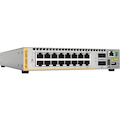 Allied Telesis 16-port 1G/10G BaseT Stackable Switch with 2 QSFP Ports