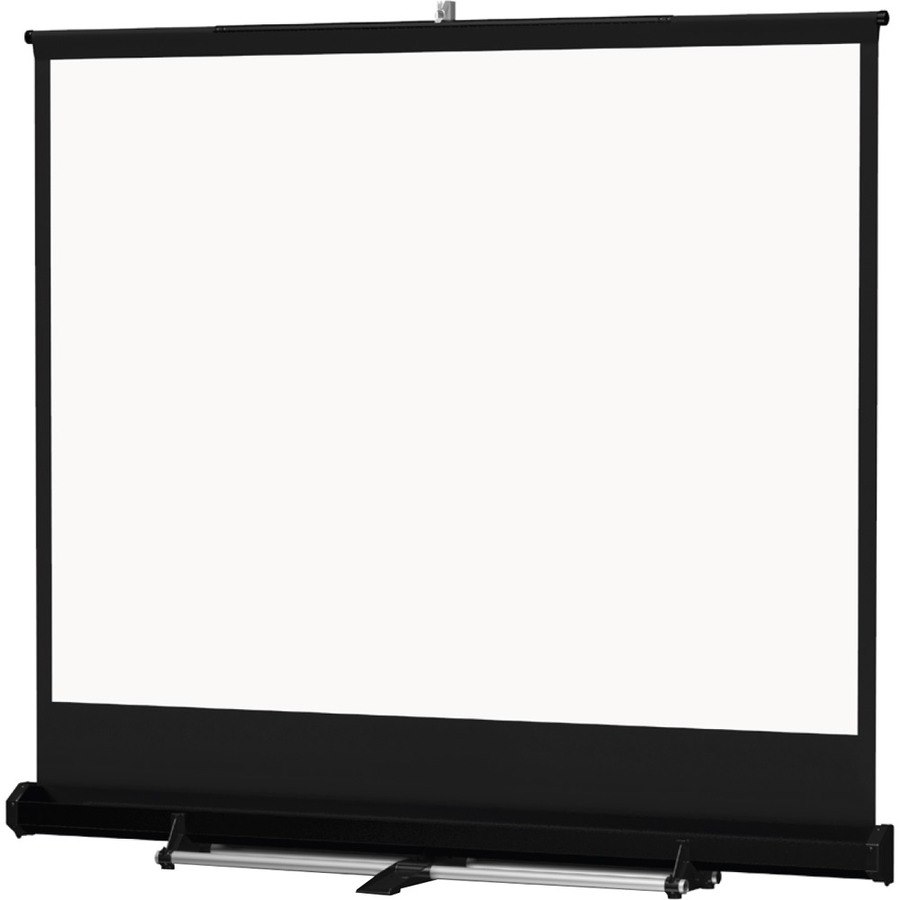Da-Lite Floor Model C Series Projection Screen - Pull-up Screen for Rental, Stage, and Hospitality - 180in Screen