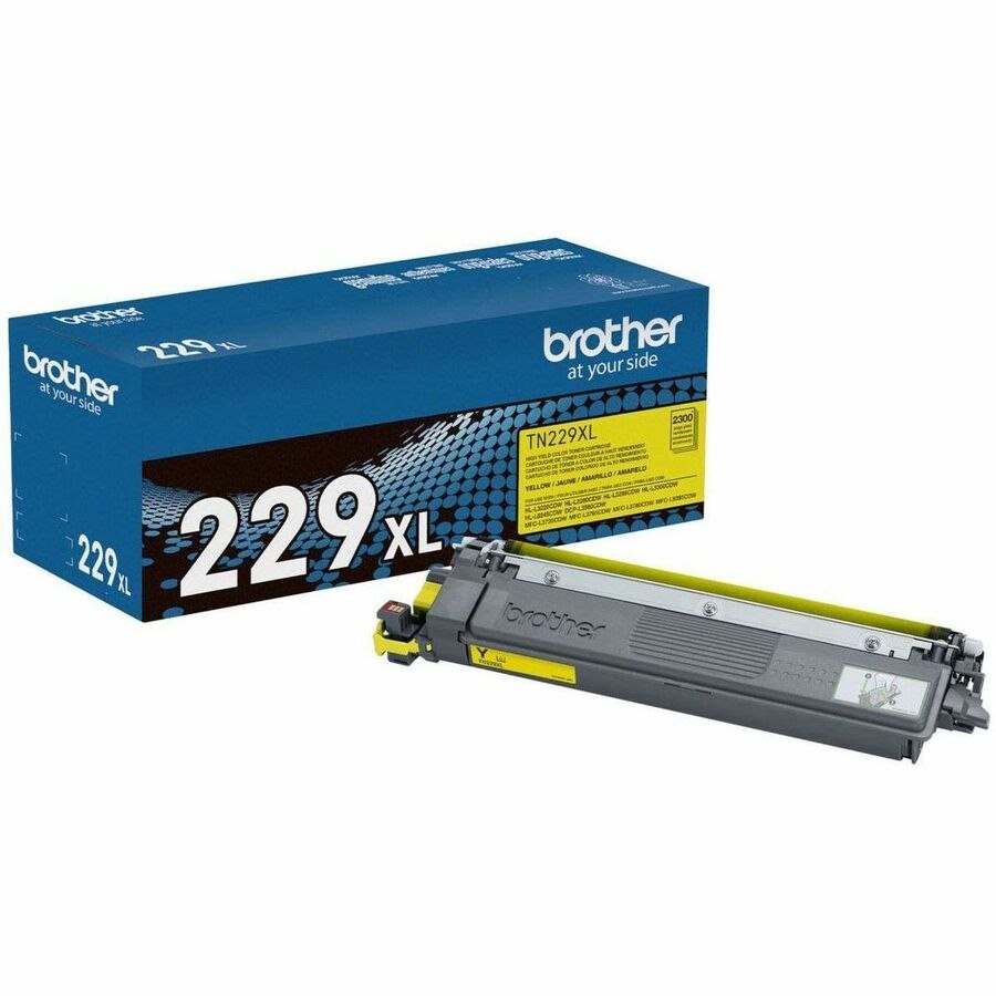 Brother Genuine TN229XLY High-yield Yellow Toner Cartridge