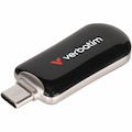 Verbatim Plectra 64 GB USB 3.2 (Gen 1) Type C Flash Drive - Black